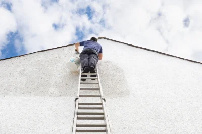 Peinture extérieure à Sainte-Agathe — façades et ravalement